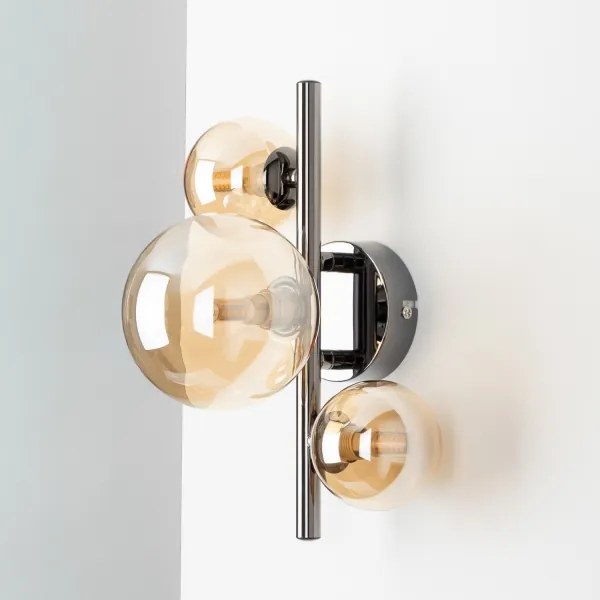 Aplică LED Brilagi MILLA 3xG9/3W/230V crom lucios/auriu