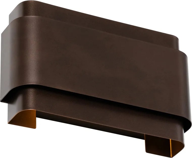 Lampa de perete inteligentă bronz închis cu 2 lumini, incl. Zigbee G9 - Coen