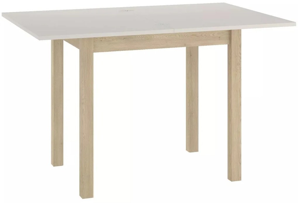 Masa extensibila Flip casmir/stejar cremona torro L80-160xl80 cm