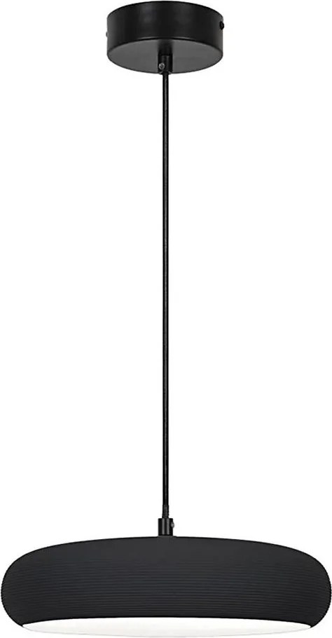 Lustră LED pe cablu LOGAN LED/11W/230V neagră