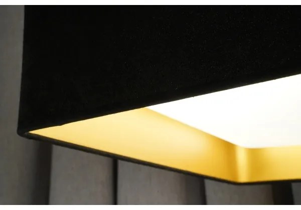 Brilagi - Plafonieră LED VELVET SQUARE LED/24W/230V neagră