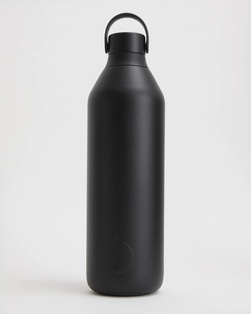 Termos Chilly's Bottles Onyx Black, Seria 3, 1000ml