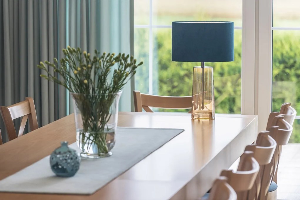 Veioza moderna design elegant PRATO verde turcoaz