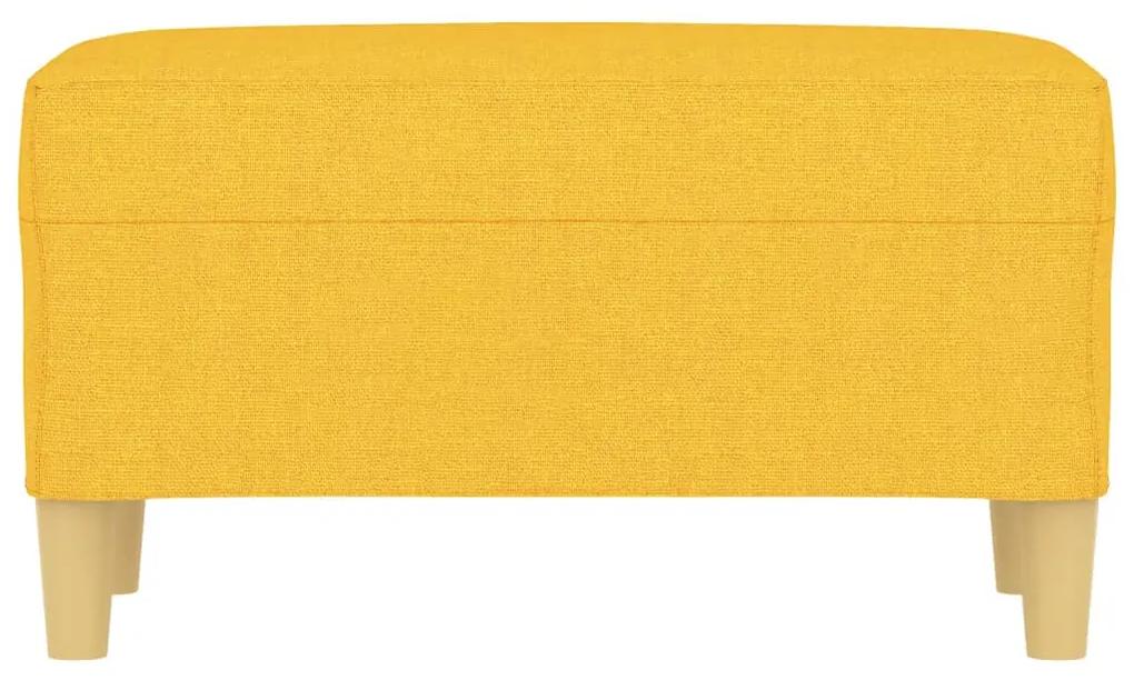 Banca, galben deschis, 70x35x41 cm, textil Galben deschis, 70 x 35 x 41 cm