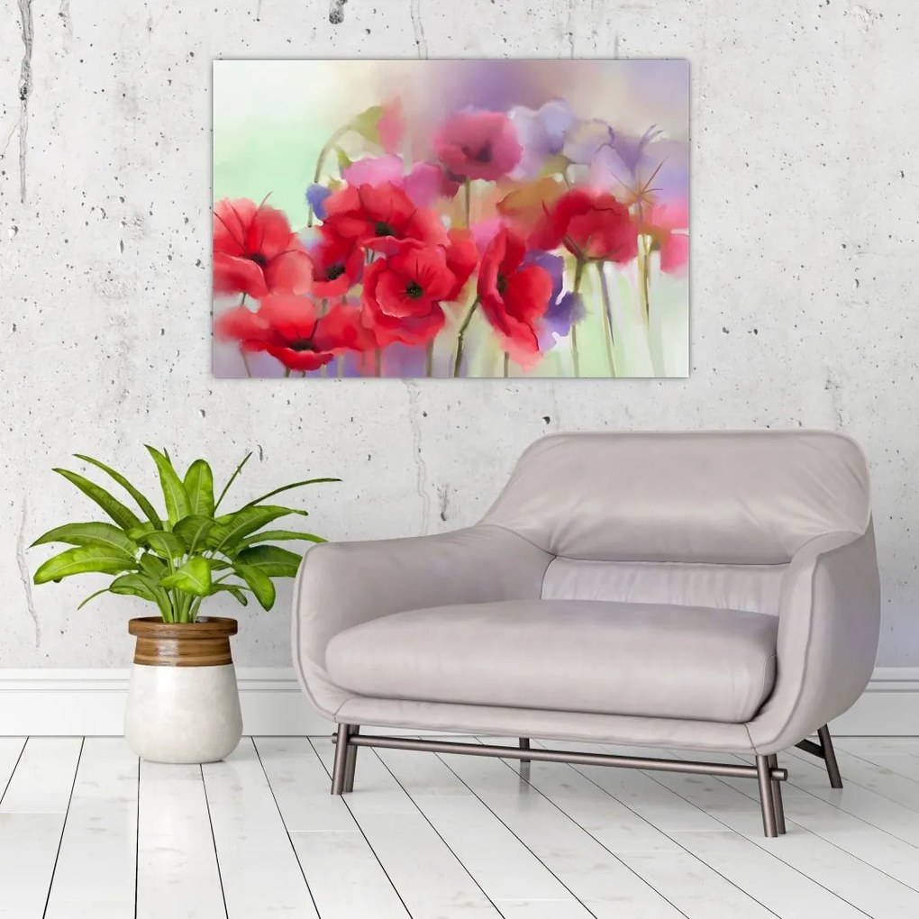 Tablou - Maci (90x60 cm)