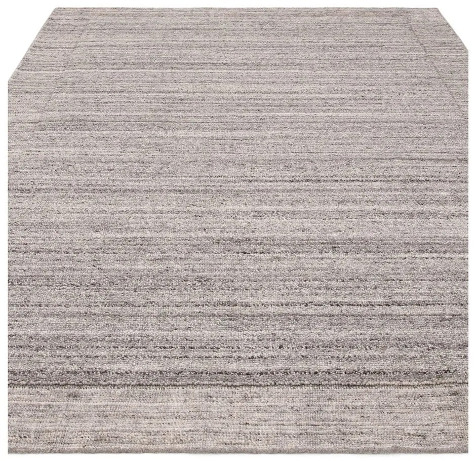 Covor gri țesut manual din lână 160x230 cm Larson – Asiatic Carpets