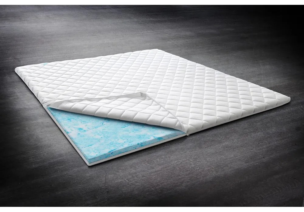 Topper saltea mediu-ferm din spumă cu husă detașabilă/termoregulator 180x200 cm – Meise Möbel