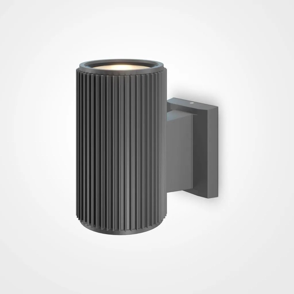 Aplica de perete exterior design modern IP54 Rando gri 9,5cm