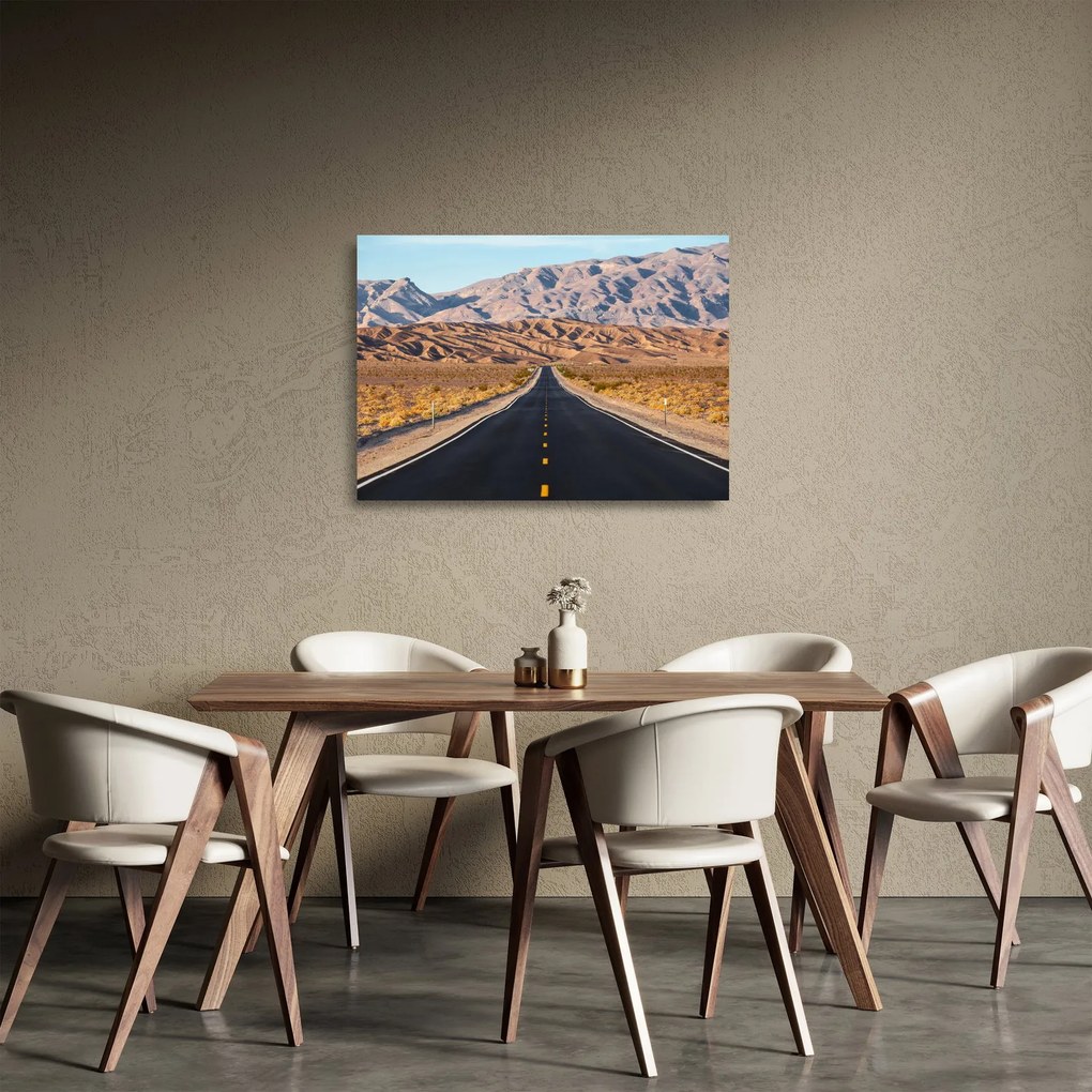 Tablou pe sticlă - Death Valley, Kalifornie, USA (70x50 cm)
