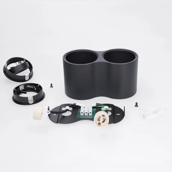 Brilagi - Corp de iluminat tip spot MIA DOUBLE 2xGU10/30W/230V negru