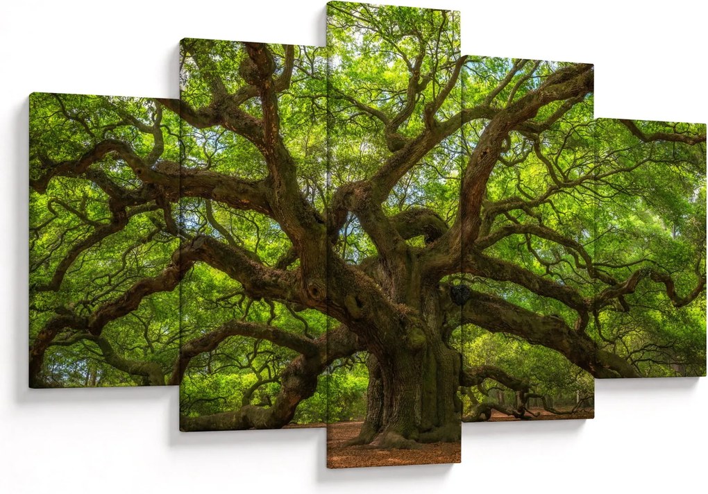 Tablou - Copac verde (150x105 cm)