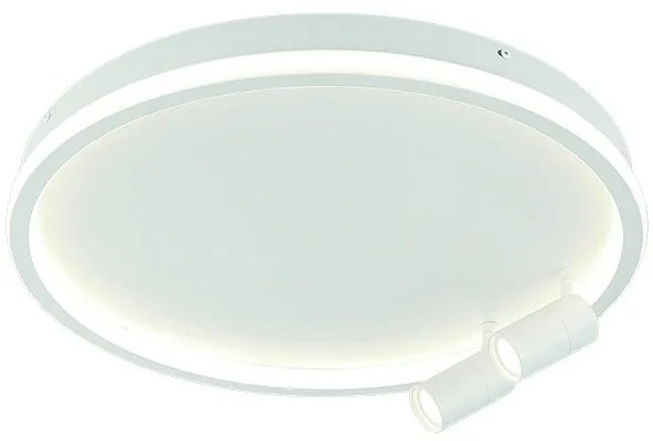 Plafoniera LED dimabila design modern Piers alba