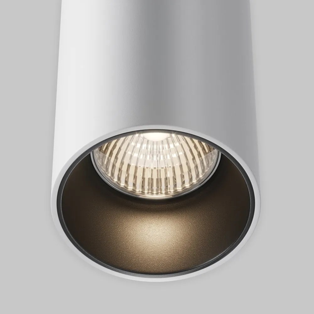 Pendul LED iluminat design tehnic Efir D-10,5cm 33W alb