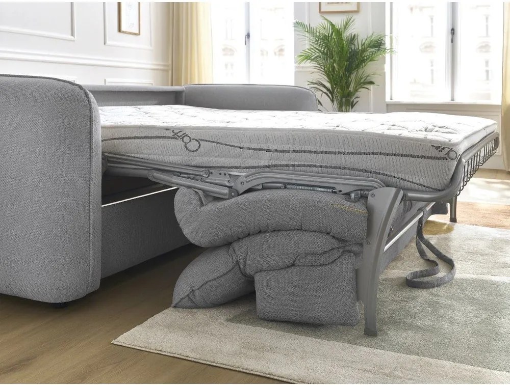 Canapea albastru-închis 216 cm Achille – Bobochic Paris