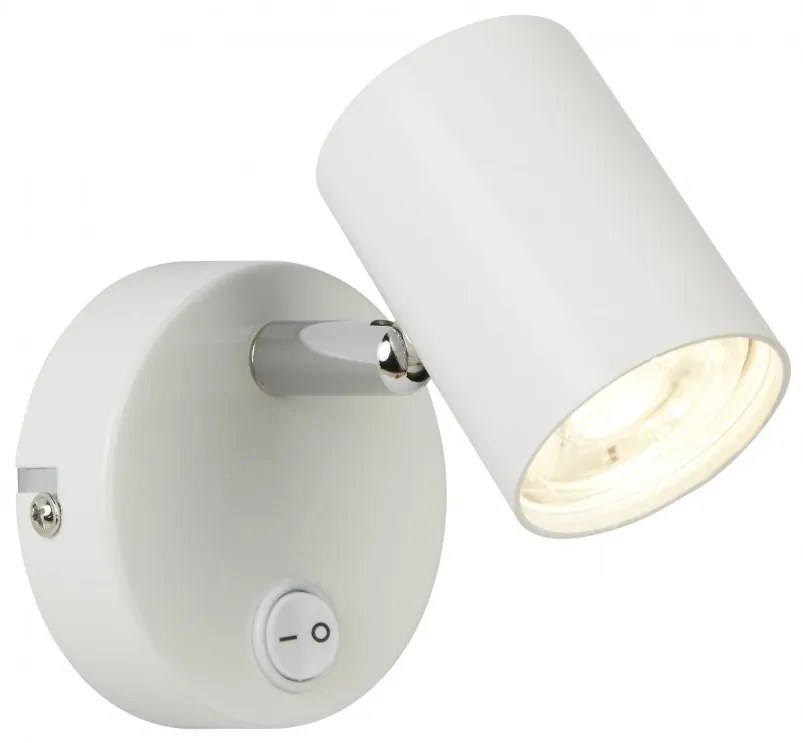 Aplica LED cu spot directionabil Rollo alba 3171WH SRT