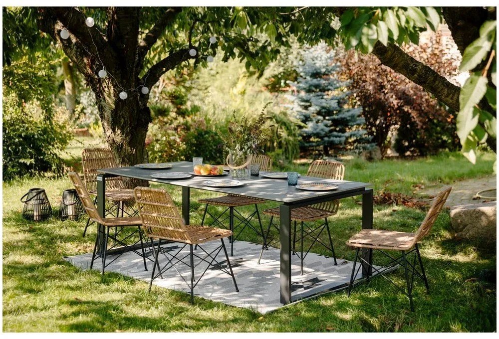 Set mobilier de grădină cu masă Strong și scaune Gabriela Bonami Selection