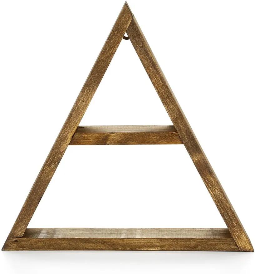 Raft din lemn pentru perete Evila Originals Geometric