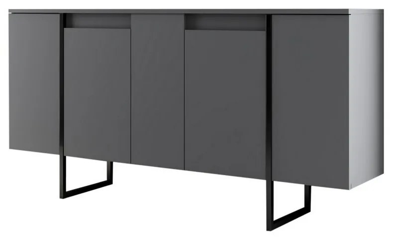 Dulap Luxe Anthracite and Black