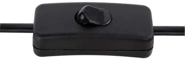 Globo 21621B - Lampă de masă MORITZ 1xE14/40W/230V negru