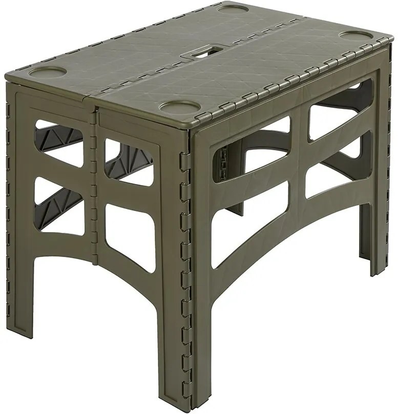 Keeeper Masă pliantă de exterior Timo L Olive, L