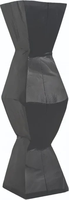 Statuie neagra din lemn de pin Coloana Infinitului