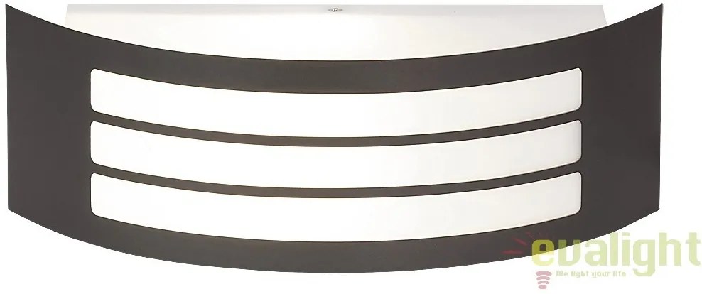 Aplica de perete moderna cu protectie IP44, finisaj antracit gri, Roma 8776 RX