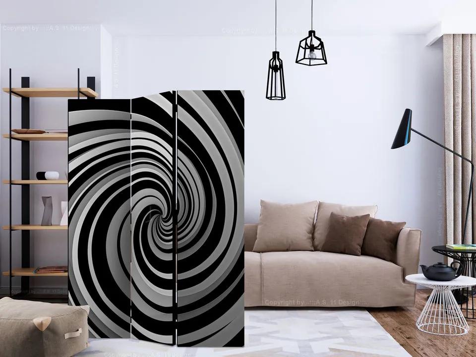 Paravan - Black and white swirl [Room Dividers]