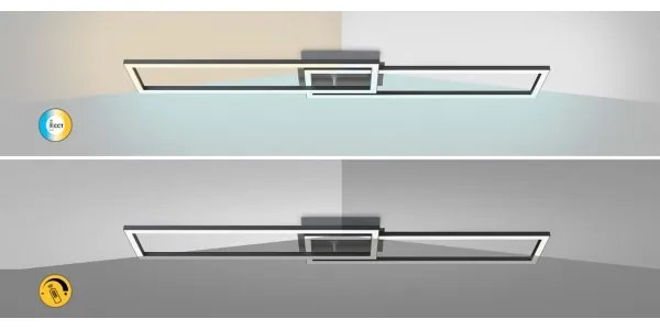 Rabalux 71004 - Plafonieră LED dimabilă NEFERTUM LED/38W/230V + telecomandă