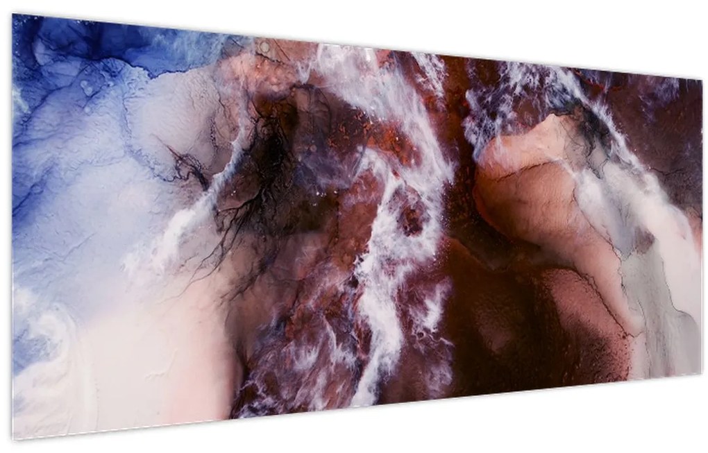Tablou - Marmură violet N⁰3 (120x50 cm)