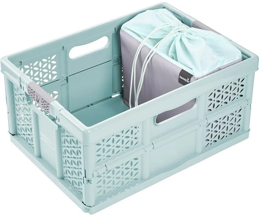 Keeeper Cutie pliabilă pentru fructe și legume Nea9 l Aquamarine