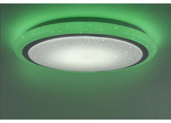 Plafonieră LED RGB dimabilă LUISA LED/42W/230V Leuchten Direkt 15230-16 + telecomandă