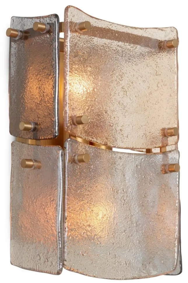 Aplica perete design LUX, Sticla, Alama Antic, Laurent