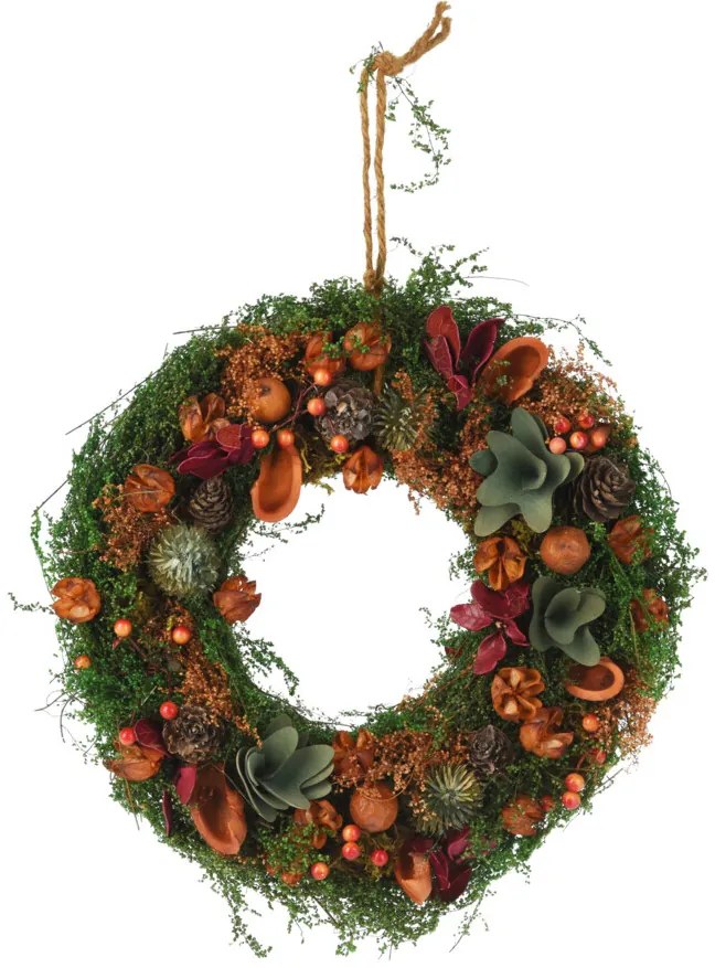 Coroană decorativă de toamnă, Ø 29 cm