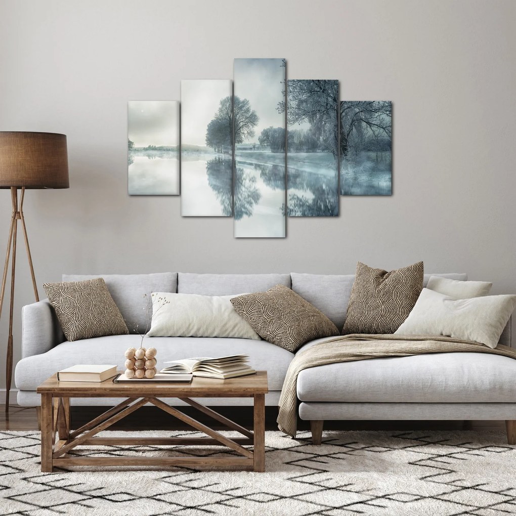 Tablou cu natura iarna (150x105 cm)