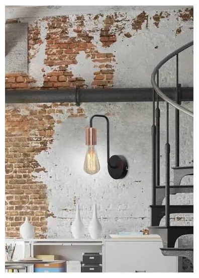 Aplică perete HERPE 1xE27/60W/230V