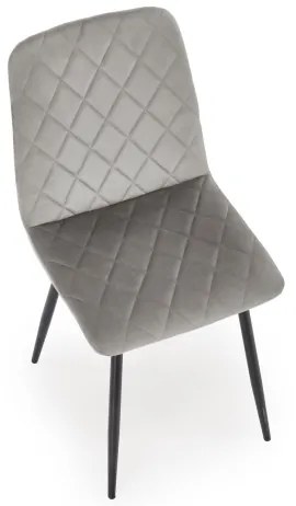 Scaun ORIS pentru dining, gri, 1 buc.