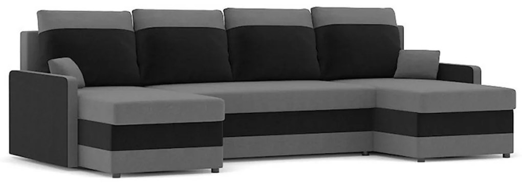Expedo Canapea extensibilă în formă de U TONIL, 290x74x140, haiti 14/haiti 17