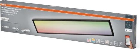 Osram - LED RGBW dimmabil, plafonieră de baie SMART+ PLANON LED/40W/230V Wi-Fi IP54 negru