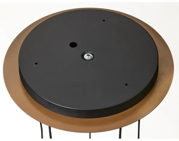 Lustră pe cablu Jupiter 2020 ALAS 5xGU10/10W/230V auriu