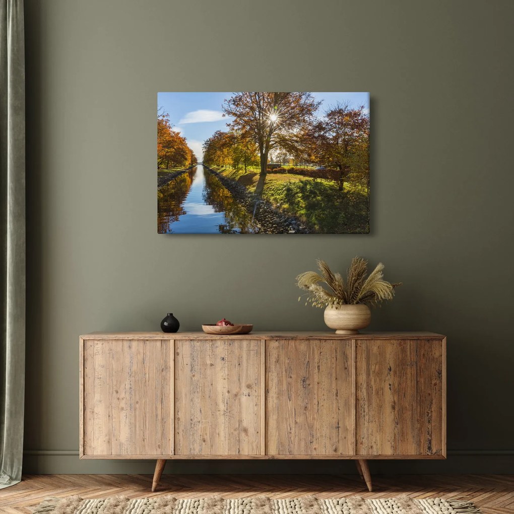 Tablou cu canal de apă (90x60 cm)