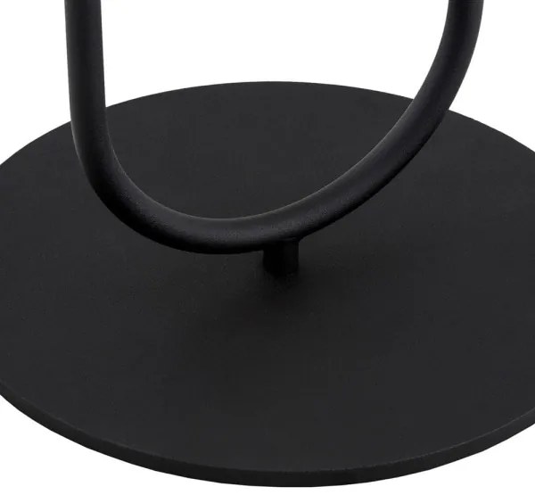 Lampadar FERRONE 2xE14/7W/230V neagră/albă/aurie Argon 7073