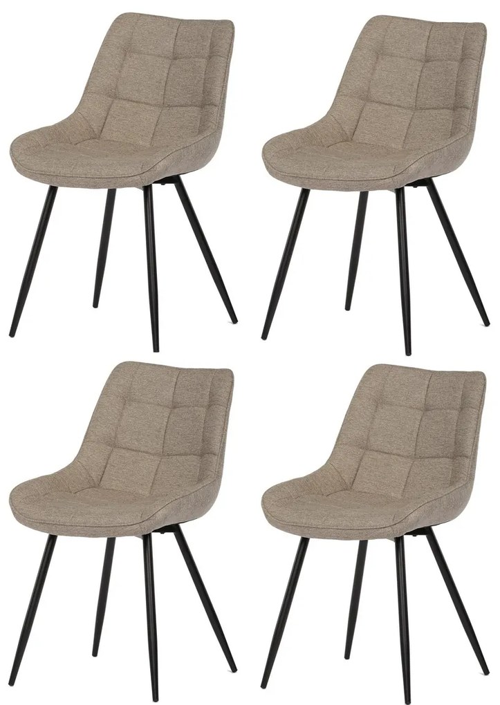 Set de scaune de sufragerie CT-395 CRM2, 4 buc.