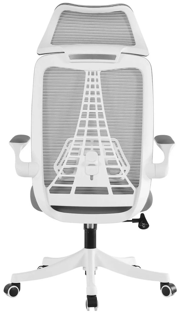 RESIGILAT- Scaun ergonomic Babur-H, spatar Mesh, sezut textil, Gri