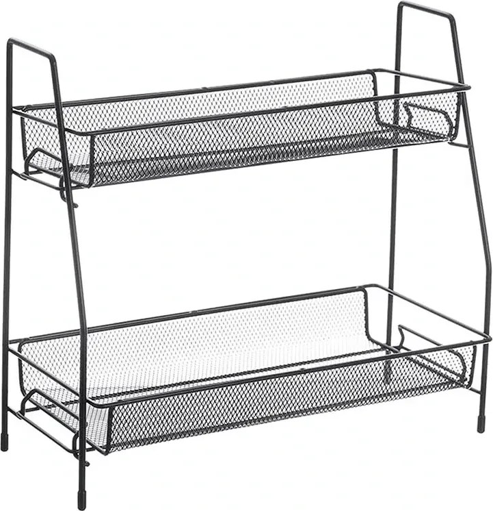 Organizator pentru bucatarie TALORO 31x32,5 cm, negru