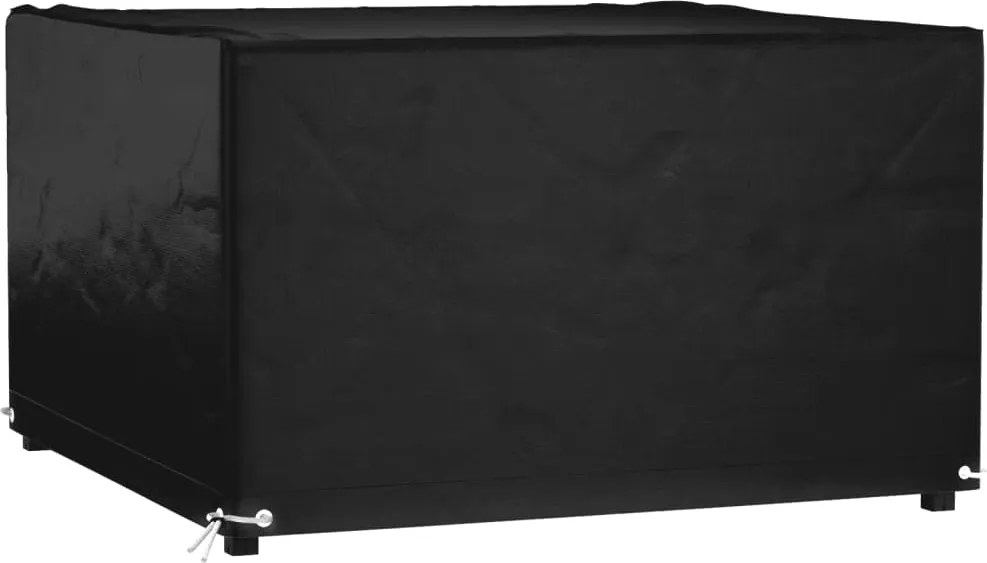 vidaXL Husă pentru mobilier de grădină, 8 ocheți, 125x125x75 cm pătrat