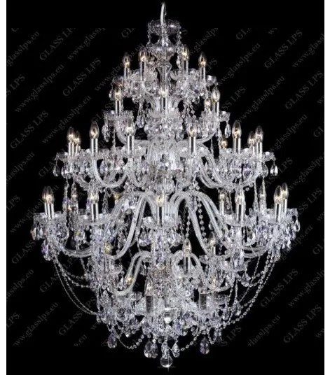 Candelabru XXL cu 60 brate Cristal Bohemia L11 801/ 60/1-A