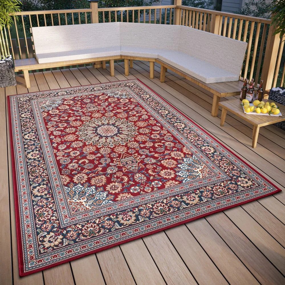 Covor de exterior roșu 240x340 cm Flair – Hanse Home