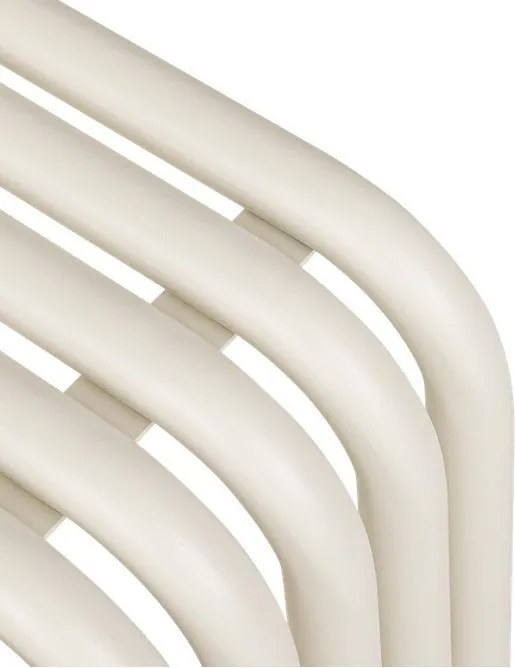 Bancă de grădină bej din metal Nokk – noo.ma