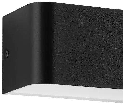 Aplică LED Eglo 901018 SANIA LED/12W/230V 3000K negru