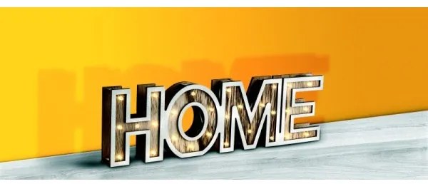 Globo 29975 - Lampa de masa LED HOME 28xLED/0,06W/3xAA lemn